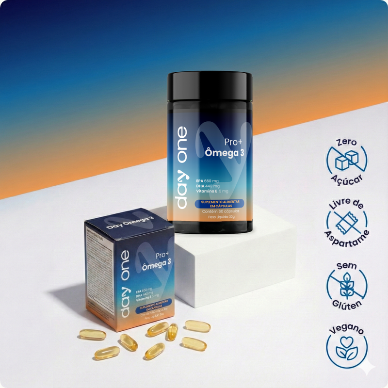 Pro+ Ômega 3 EPA DHA - 60 Cápsulas