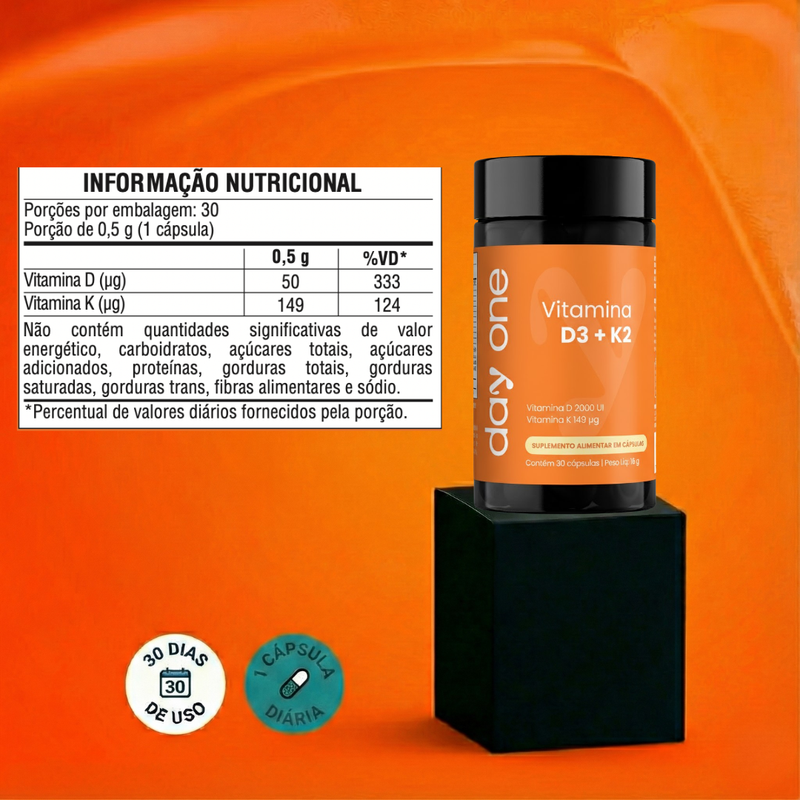 Vitamina D3 + K2
