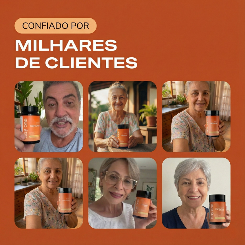 Cúrcuma 3 em 1 + Vitaminas - 60 Cápsulas