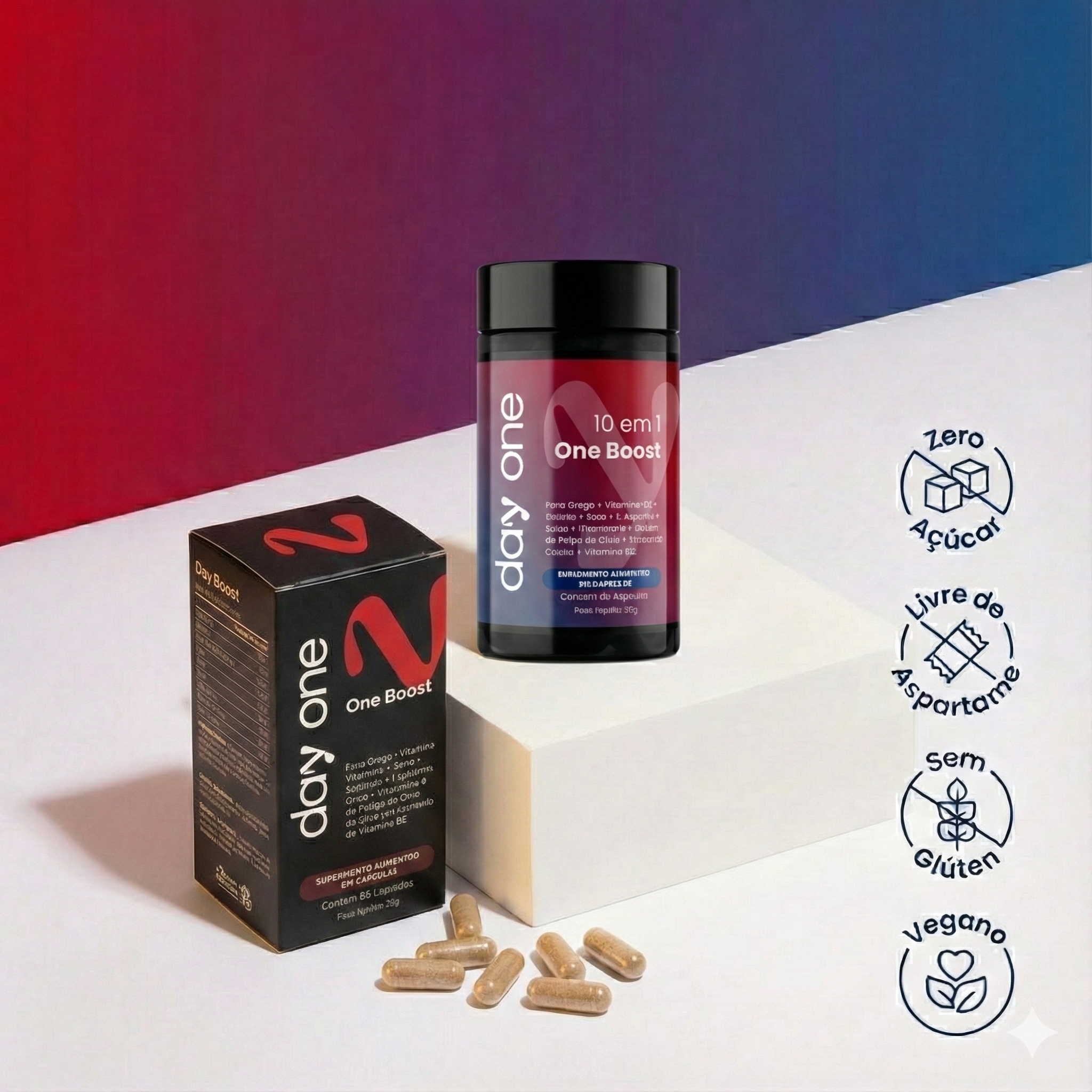 One Boost - Testo - 60 Cápsulas