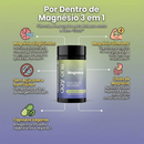 Magnésio 3 em 1 - 60 Cápsulas