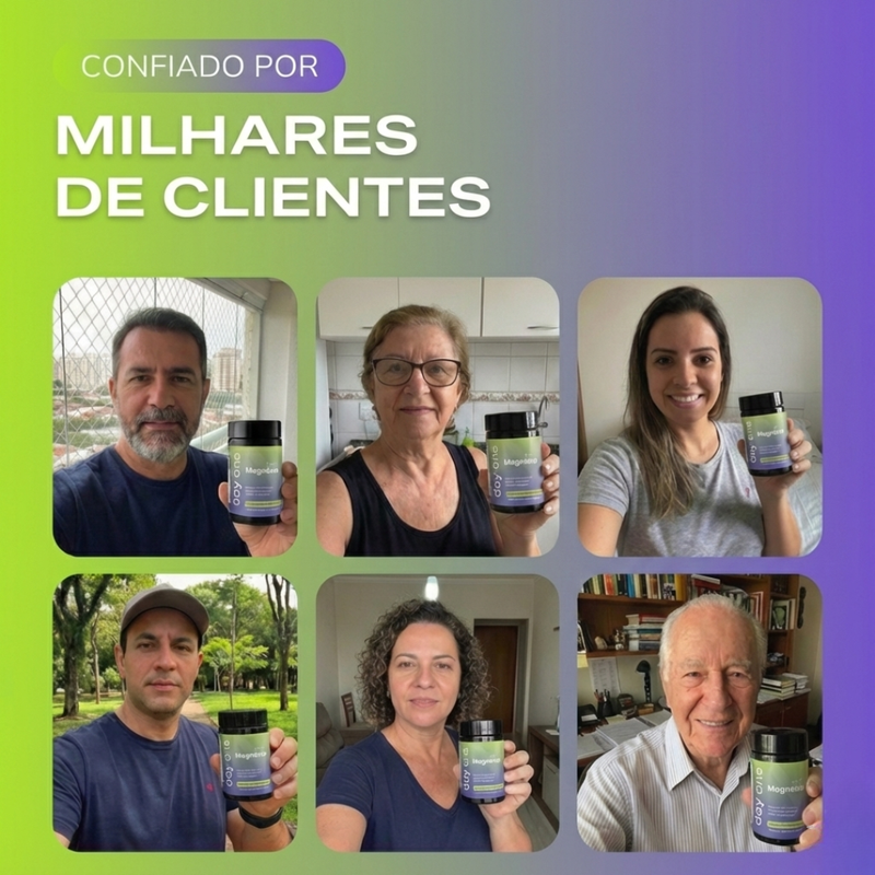 Magnésio 3 em 1 - 60 Cápsulas